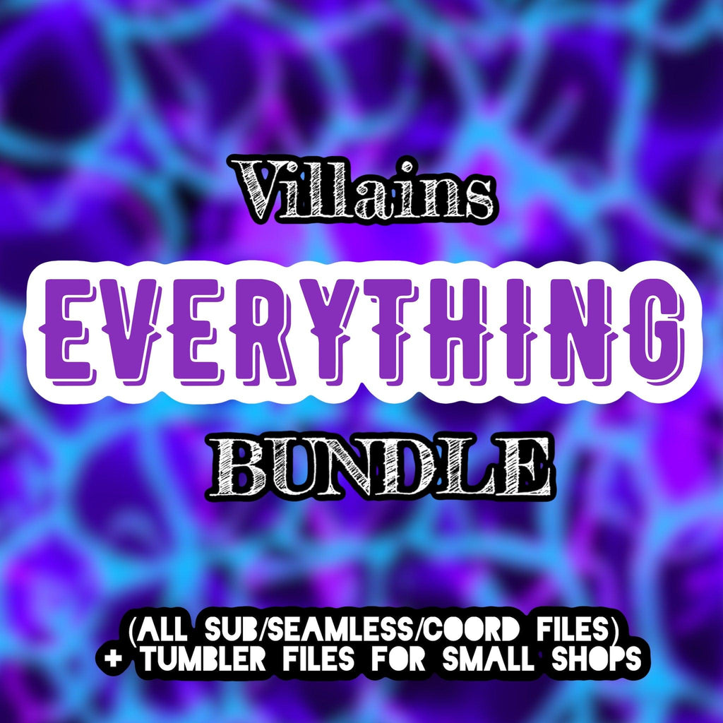 Villains - EVERYTHING bundle - Hex Reject