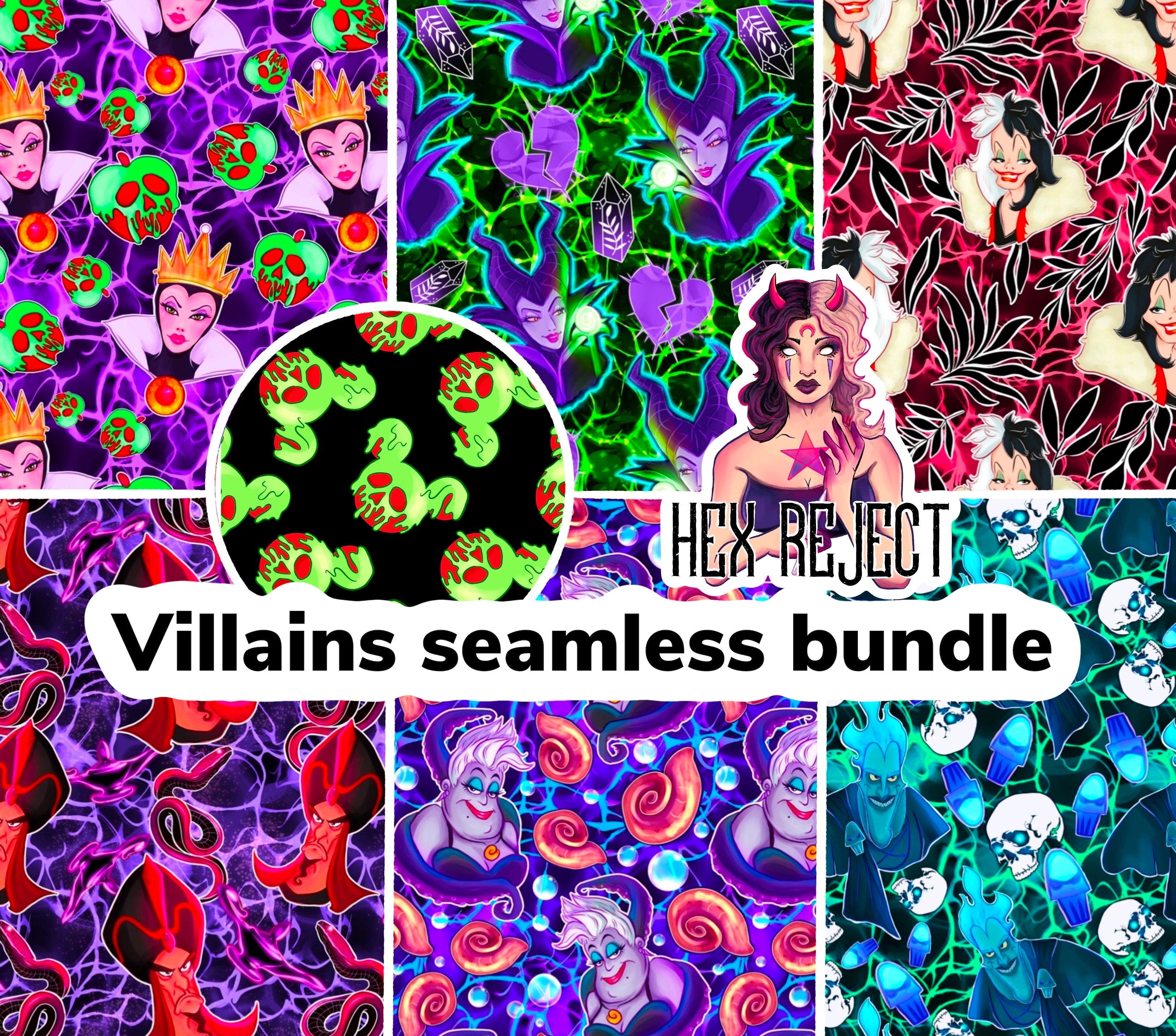 Villains - Seamless bundle - Hex Reject