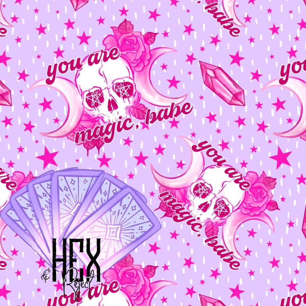 You are magic babe - seamless file - Hex Reject